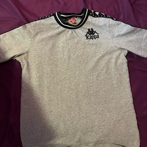 Grey kappa T-shirt L